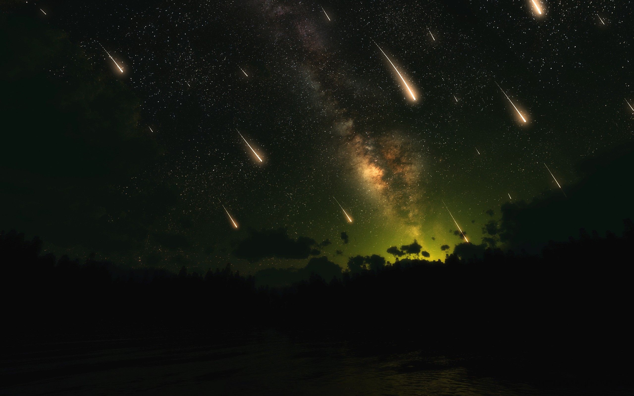 'First time' meteor shower may light up skies over North America this weekend -- Fire ...2560 x 1600