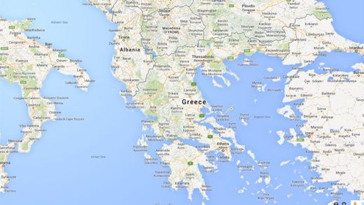 greece map