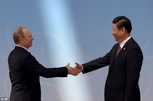 Putin and Xi Jinping