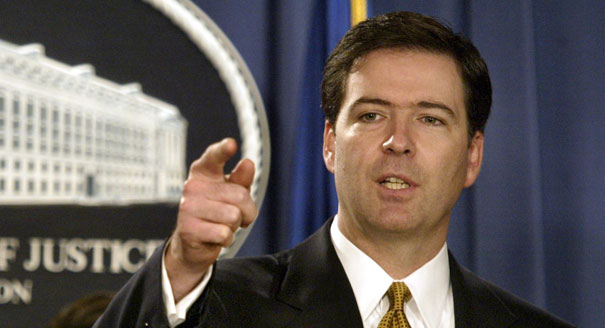 Click to enlarge James Comey