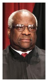 Click to enlarge Justice Clarence Thomas