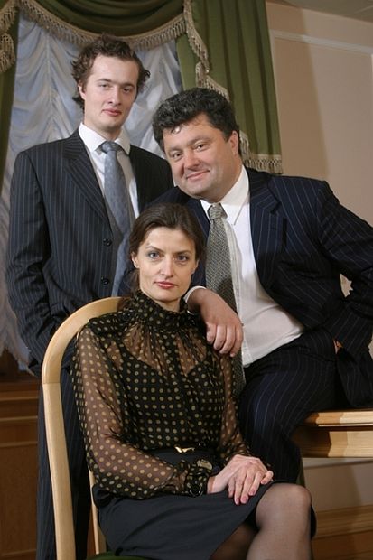 Poroshenko and family