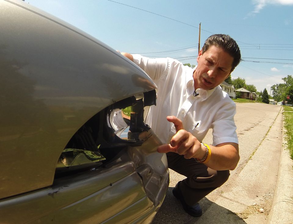 Meteorite Strikes Car