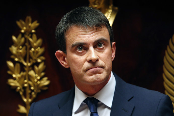 Click to enlarge France, Manuel Valls