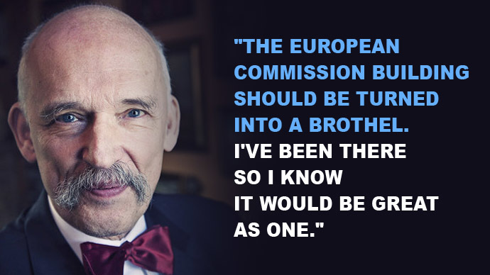 Click to enlarge Janusz Korwin-Mikke