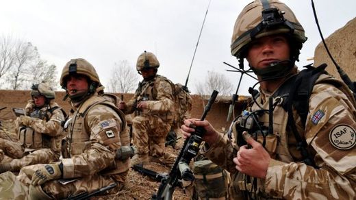 British Troops in Afghanistan