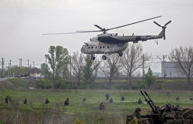 Ukrainian helicopter