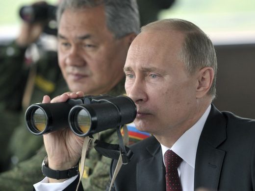 Putin binoculars