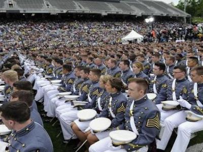 Click to enlarge West Point graduates