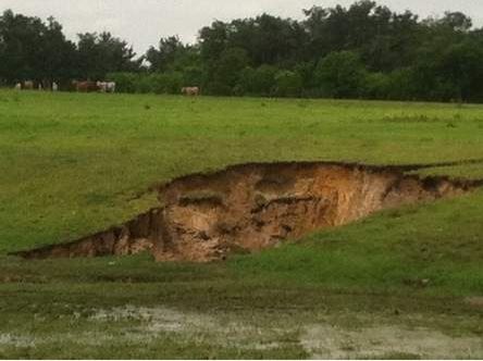 Jonesville Sinkhole