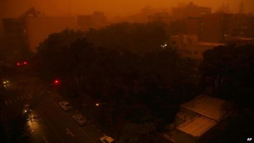 Sandstorm Iran