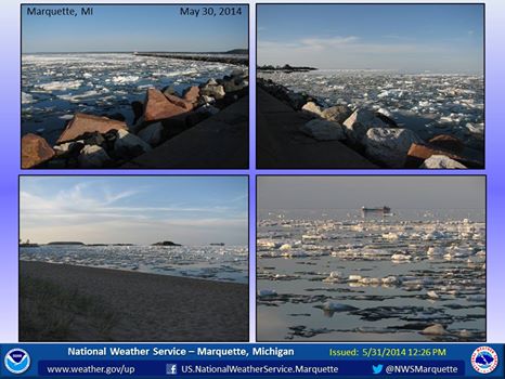 Click to enlarge Lake superior ice 2