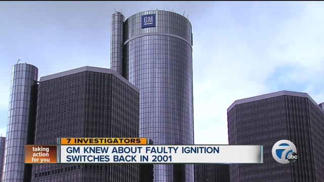 GM faulty ignition switch