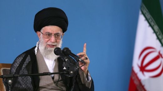 Click to enlarge Leader of the Islamic Revolution Ayatollah Seyyed Ali Khamenei