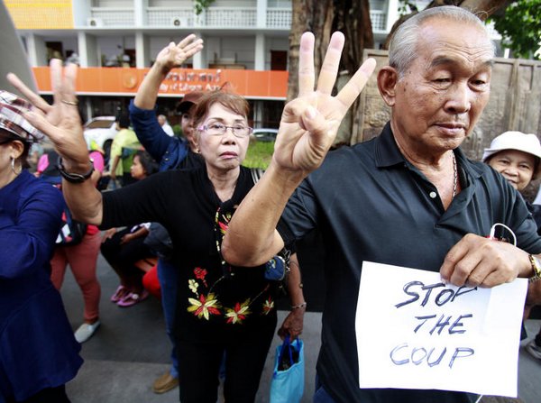 hunger games, thailand, protest