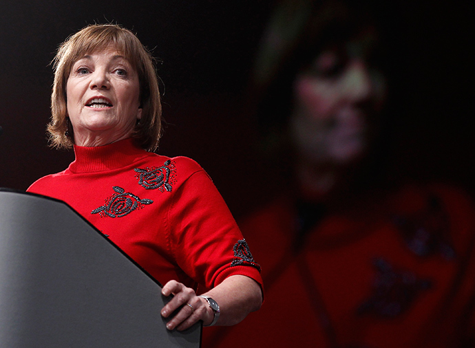 Click to enlarge Former Liberal Cabinet Minister Sheila Copps
