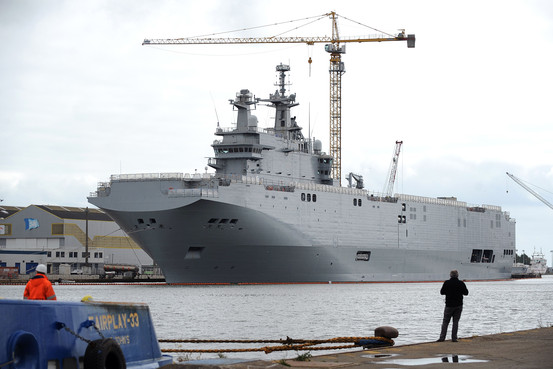 French Mistral warship