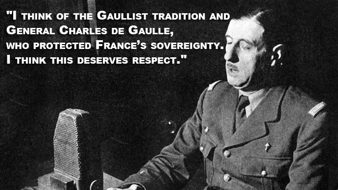 Click to enlarge Putin Gaulle