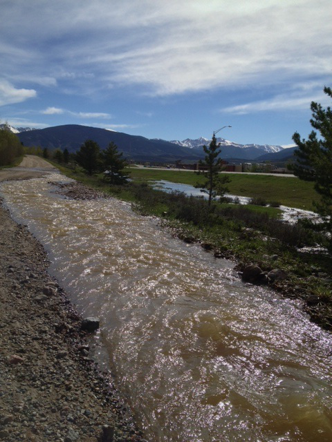  Flooding along Meadow Creek Road