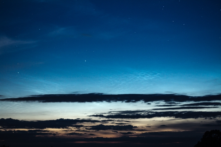 noctilucent clouds germany