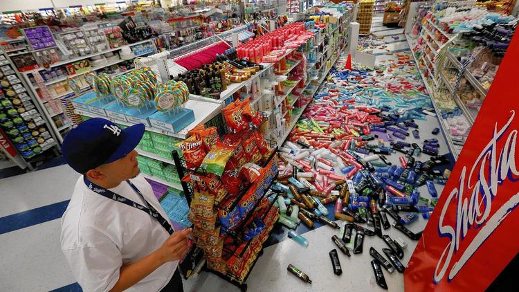 Click to enlarge LA Quakes