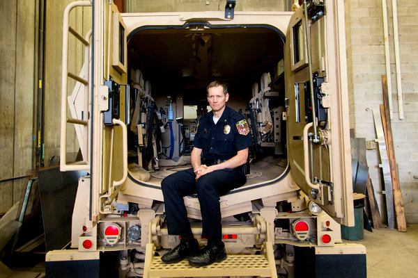 Kevin Wilkinson, the police chief of Neenah, Wis