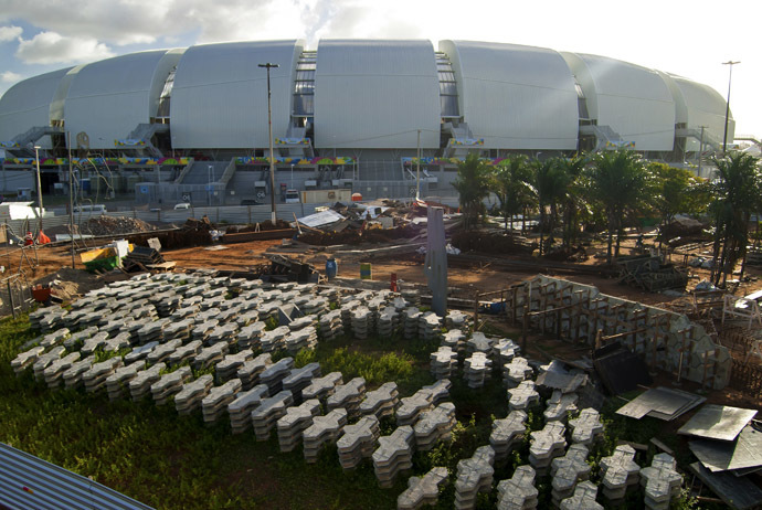 Click to enlarge Dunas Arena soccer stadium