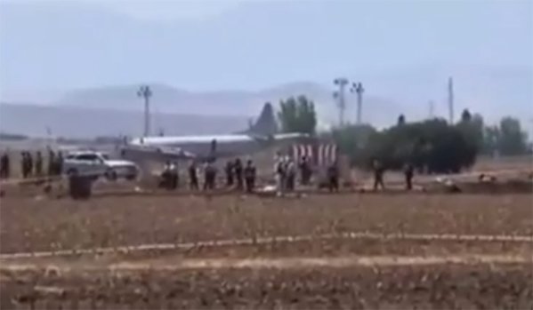 Eurofighter crash in Spain