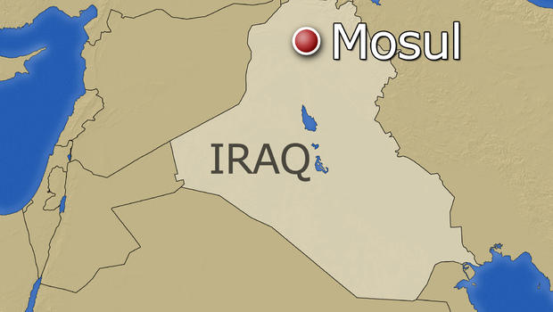 Click to enlarge Mosul map