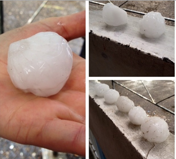 Paris hail