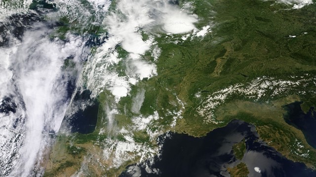 Europe thunderstorms