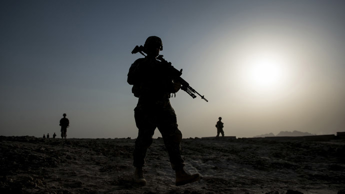 Click to enlarge U.S soldiers in Afghanistan