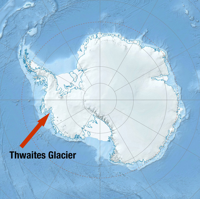 Antarctica, thwaites