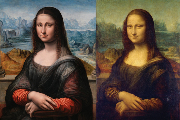 mona lisa 3d