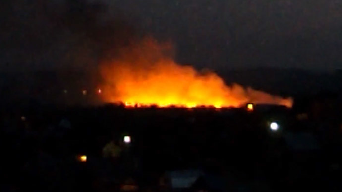 Ukrainian transport plane shot down