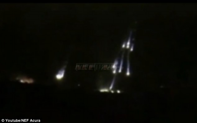 White Phosphorous bombs used in Ukraine