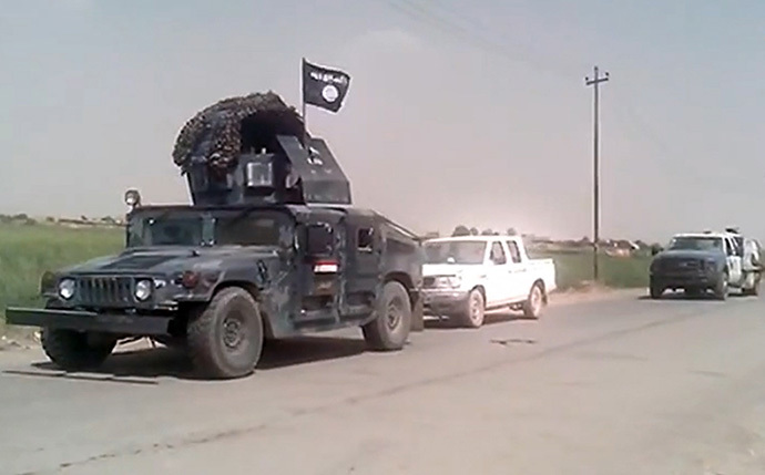  Captured Iraqi security forces vehicles