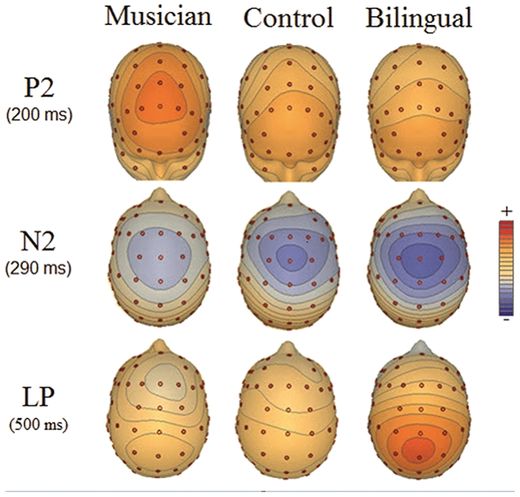 Click to enlarge heat map music
