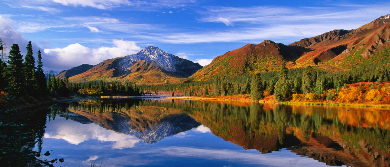 Noatak area Alaska, mountains, water