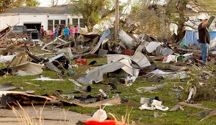 Click to enlarge Ontario tornado