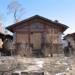 abandoned house