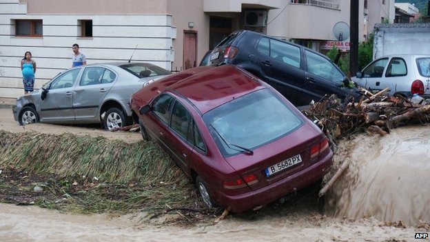Flooding in Bulgaria