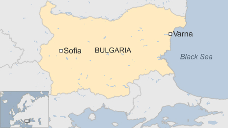 Click to enlarge Map of Bulgaria