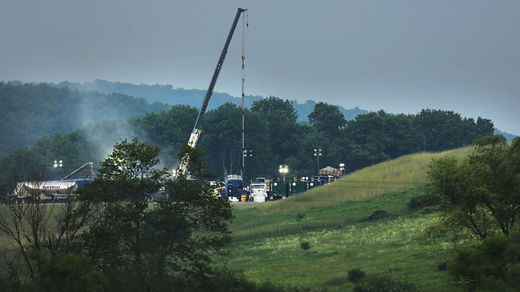 fracking well PA
