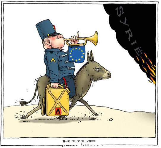 EU support war in Syria