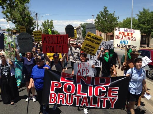 Albuquerque protests police chief