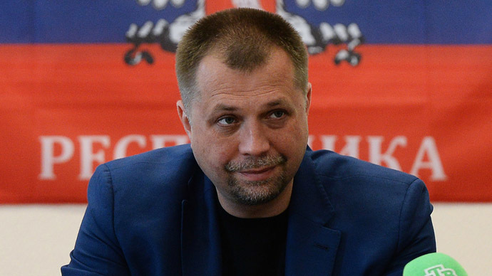 Click to enlarge Prime Minister of the Donetsk People's Repiblic Alexander Boroday
