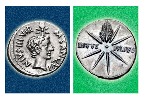 Click to enlarge Caesar's Comet