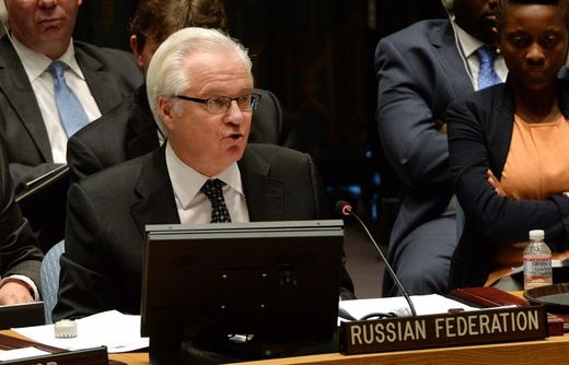  Russia's Ambassador to the UN Vitaly Churkin
