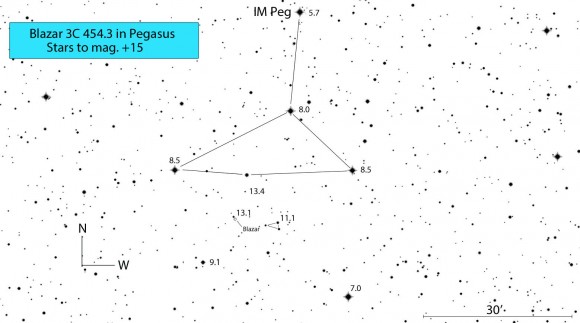 Click to enlarge Blazar 3C 454.3_1_3